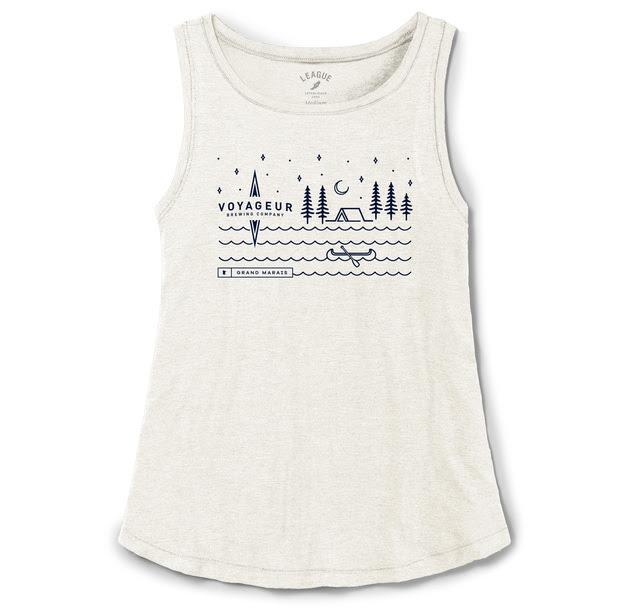 Triflex Trapeze Tank - Ivory