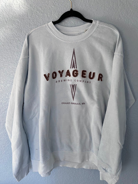 Ringspun Crew - Powder Blue