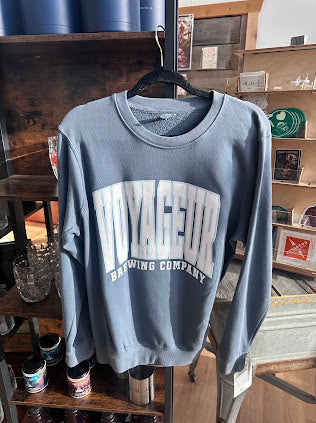 Tall Letter Crew - Denim