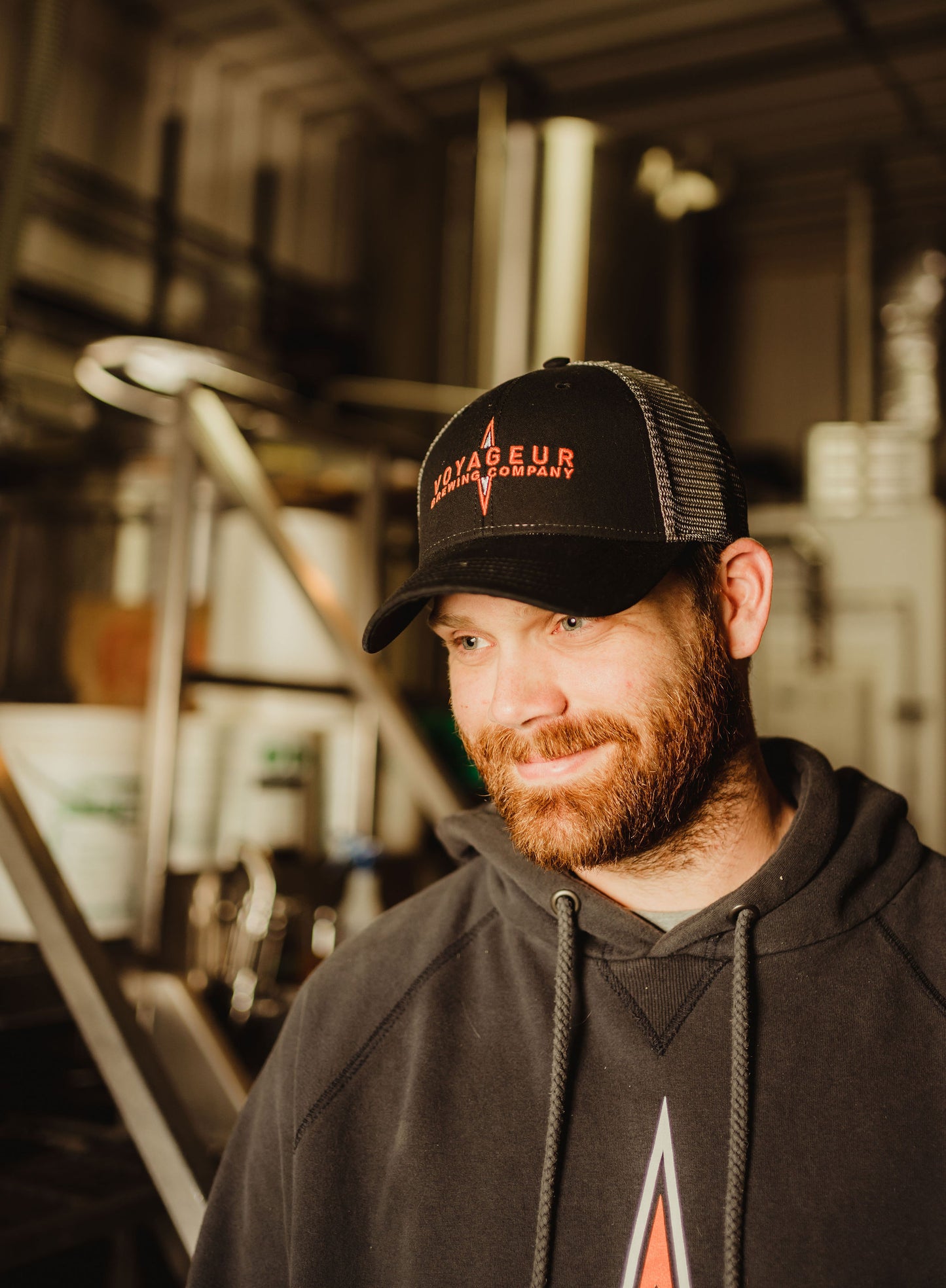 Lopro Snapback - Orange and Black