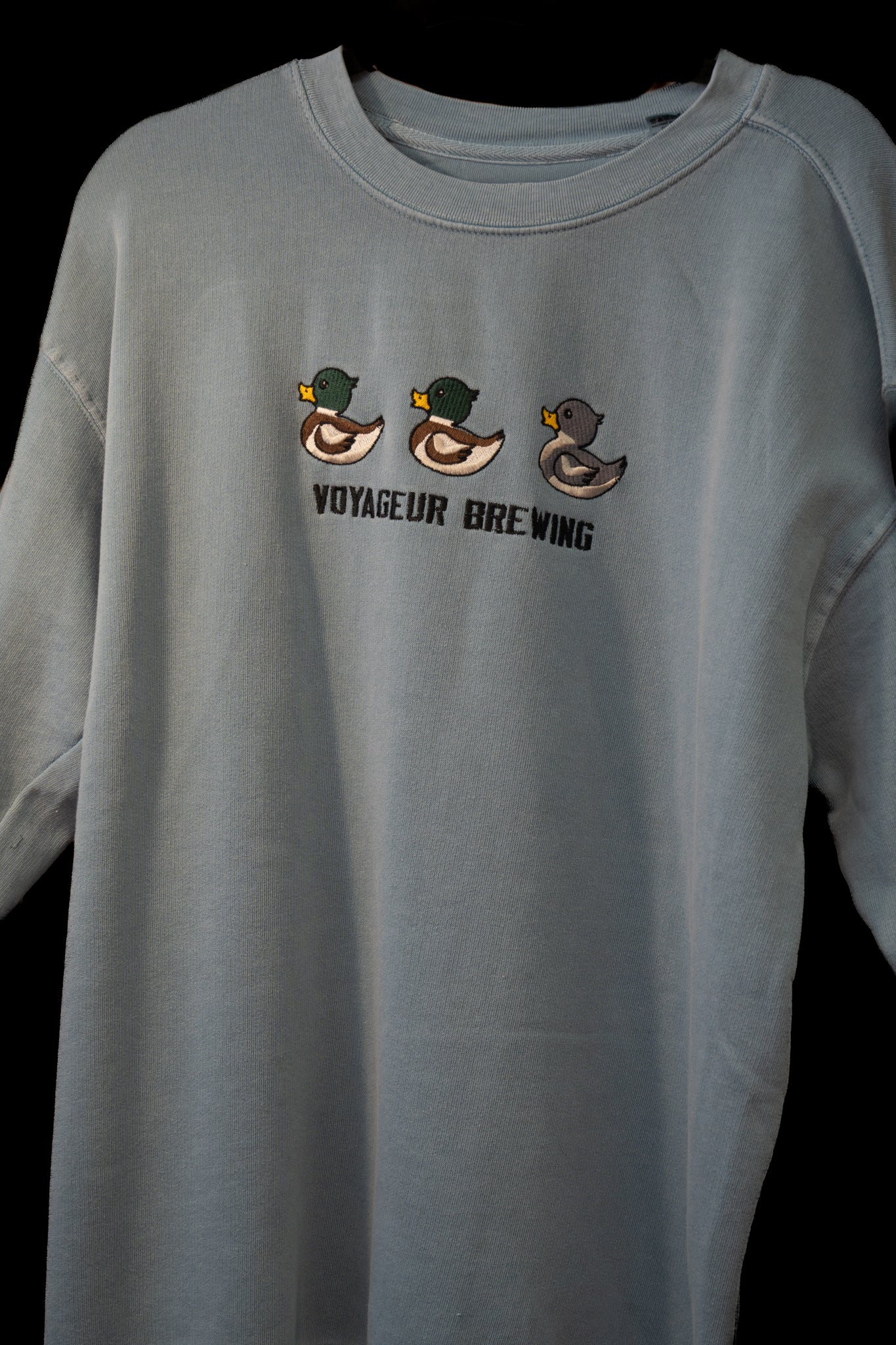 Duck Duck Crewneck - Denim