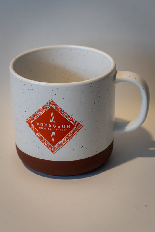 White Speckled Mug