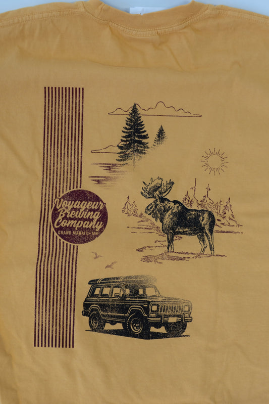 Explorer Tee Jeep- Gooseberry