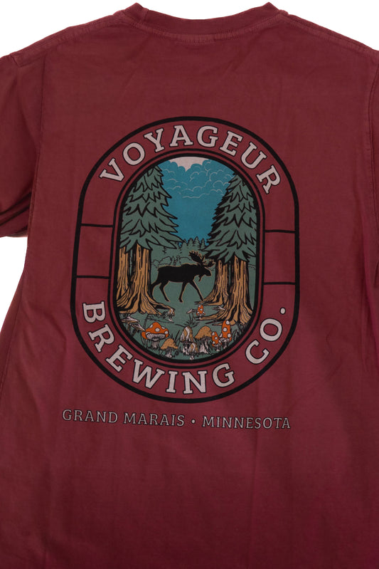 Explorer Tee Moose Forest