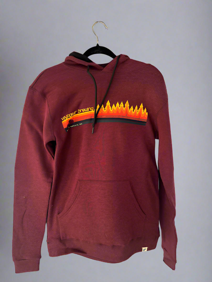 Cloud Fleece Pullover Hoodie - Maroon