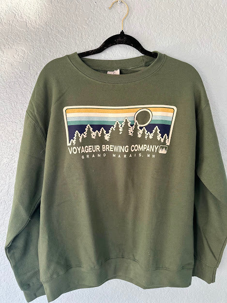 Mimic Trees - Crewneck - Mallard