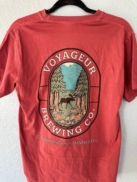 Explorer Tee Moose Forest