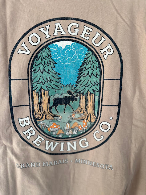 Explorer Tee Moose Forest