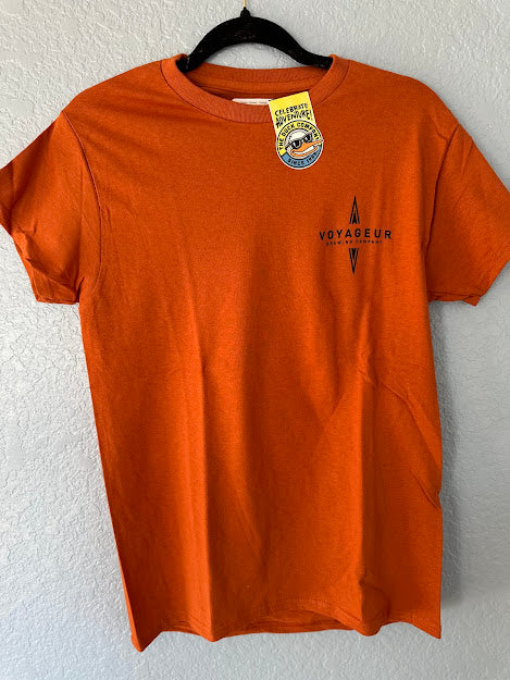 Hoppy Camper Tee - Orange
