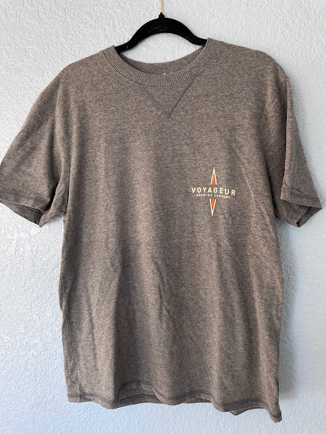 Heavenly Beer Sanded Tee - Gunmetal