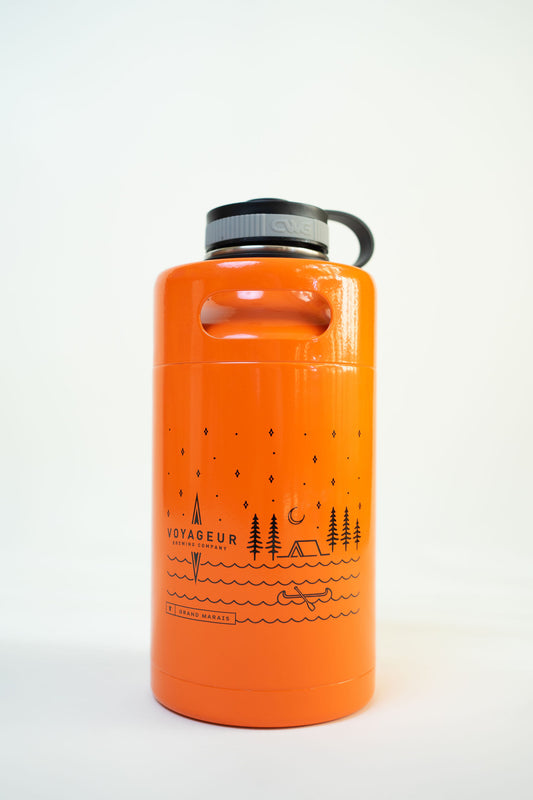Mini Keg Camp Scene Growler