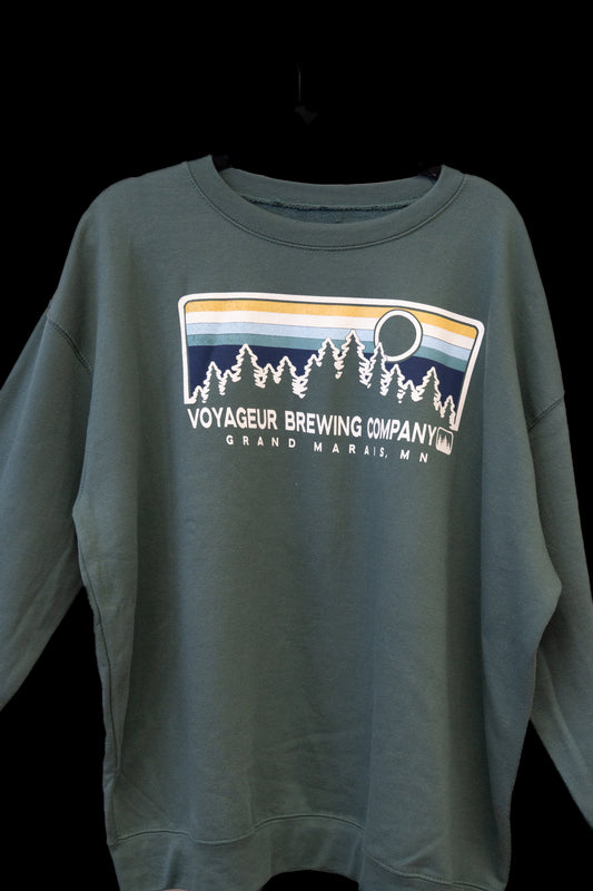 Mimic Trees - Crewneck - Mallard