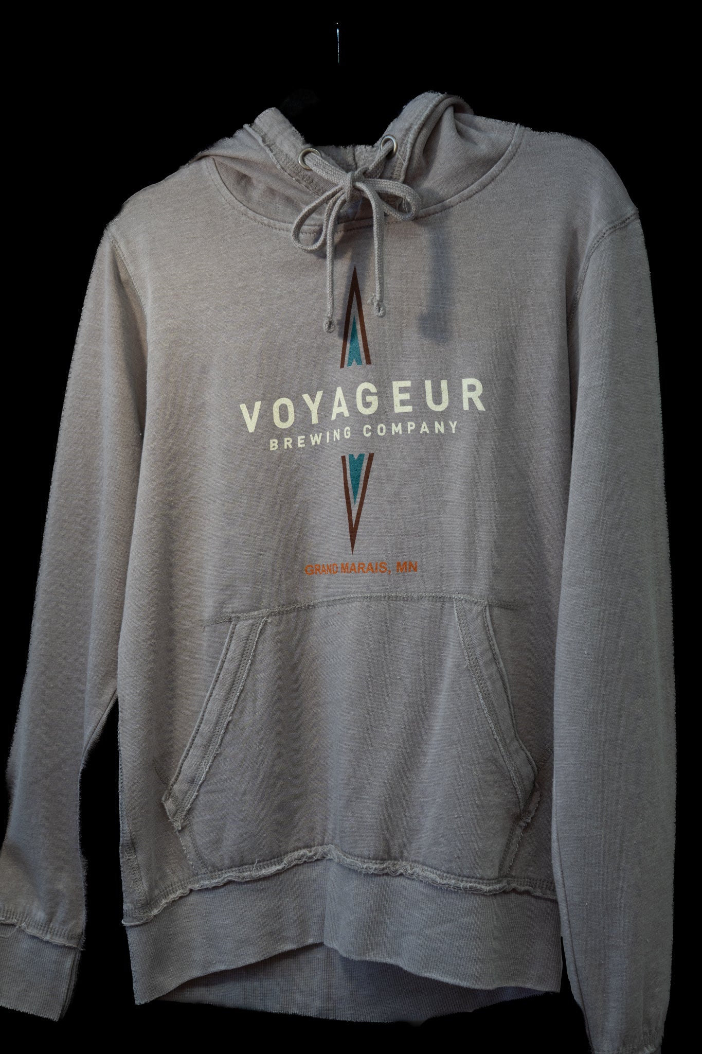 Burnout Fleece Hoodie - Gray