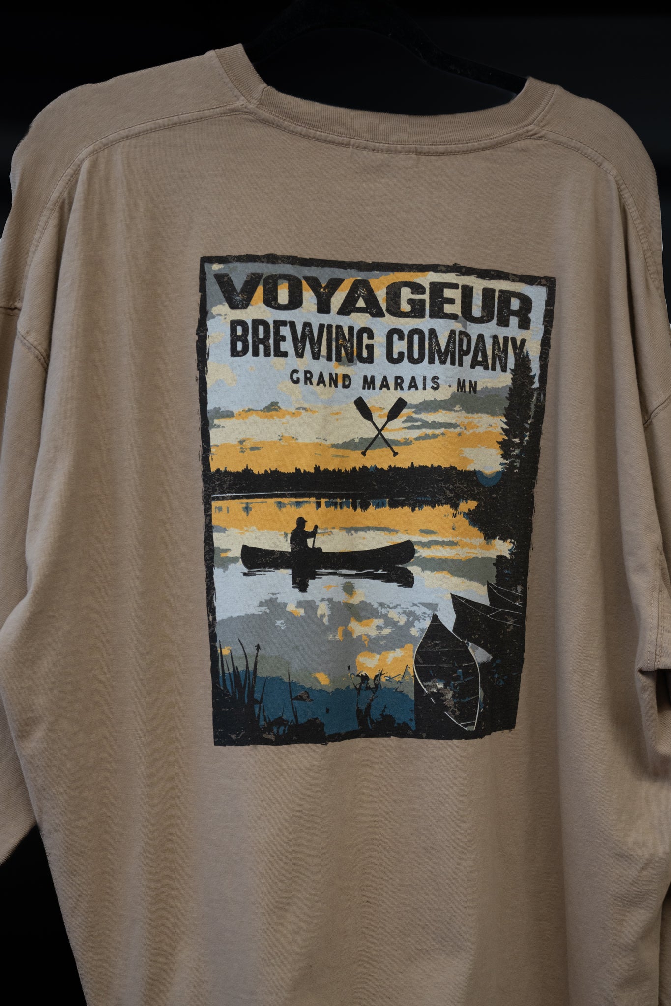 The Explorer L/S Tee - Hazelnut