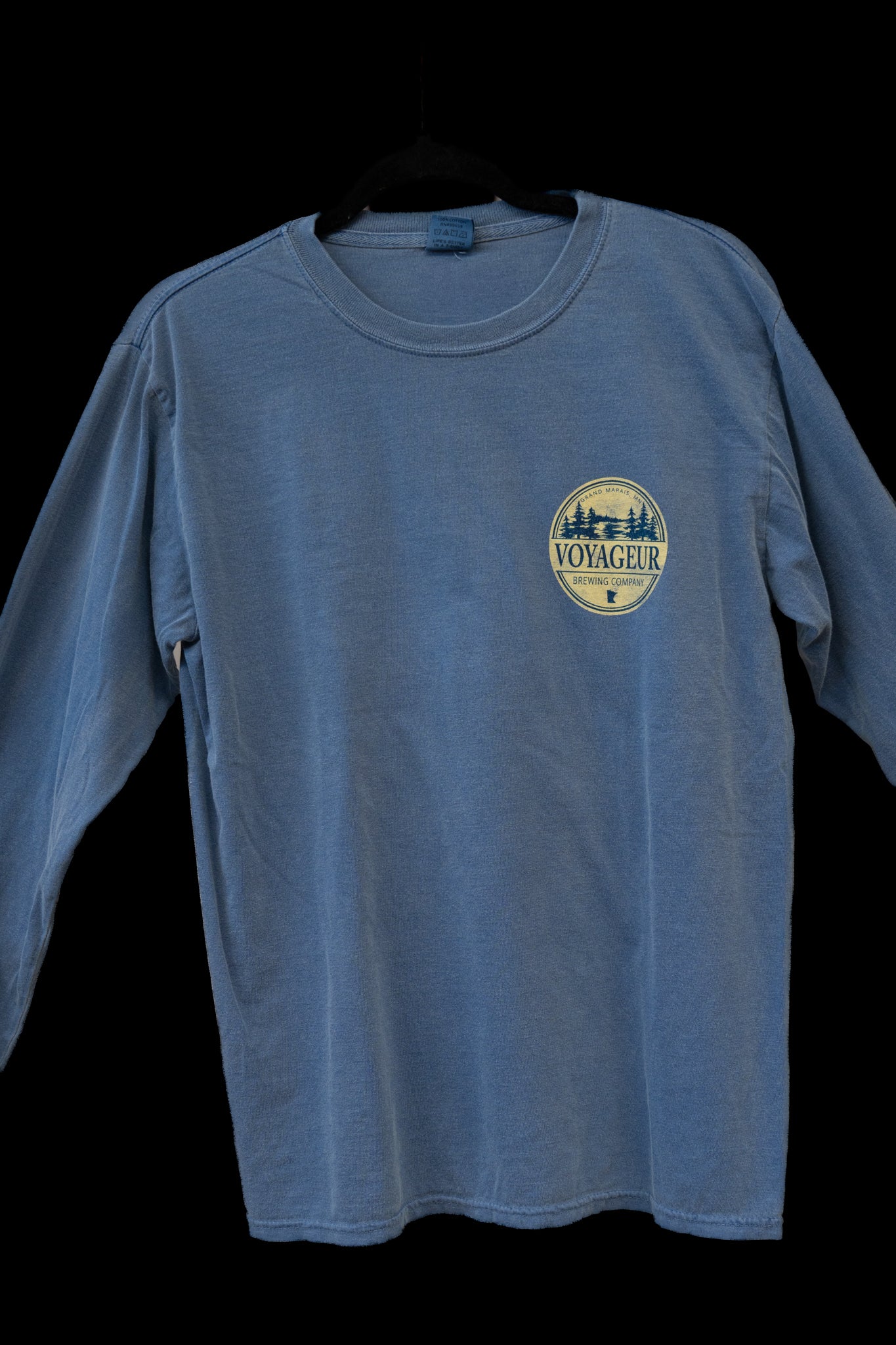 Ringspun Long Sleeve - Pacific Blue