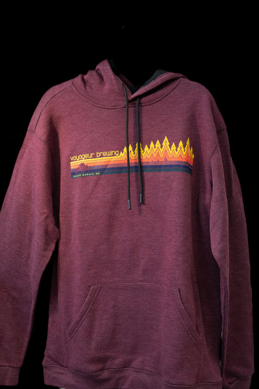Cloud Fleece Pullover Hoodie - Maroon