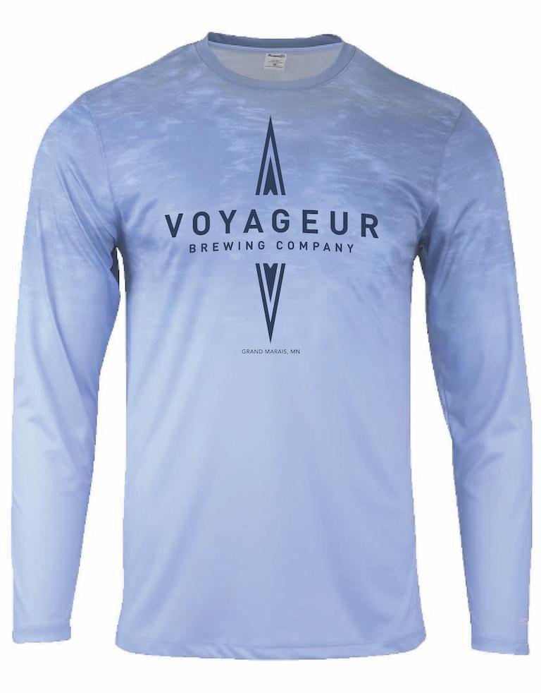 Montauk UPF Sun Shirt - Blue Fade