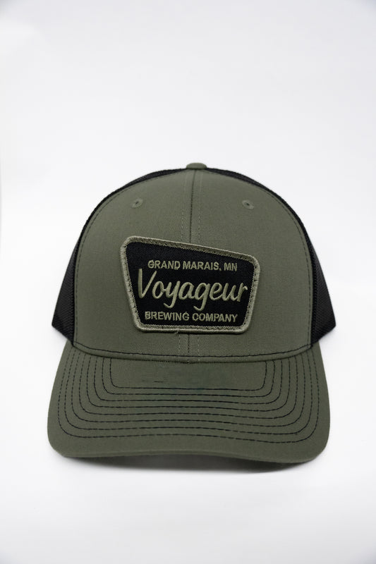 Meshback Twill Front Loden/ Black