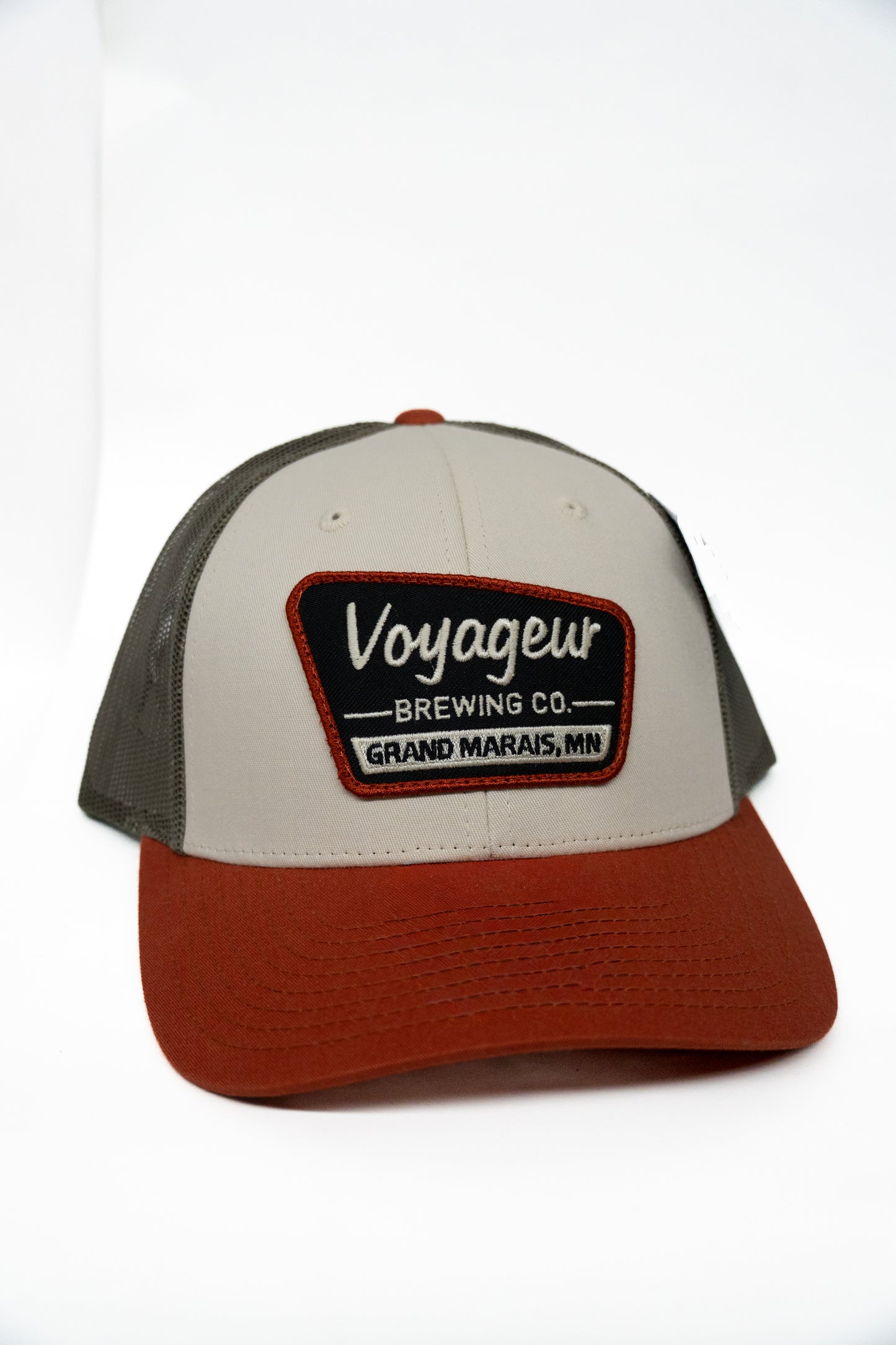 Cream/Loden/Dark Orange Cap